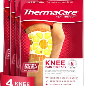ThermaCare Knee HeatWraps – Targeted Knee Pain Relief with 8-Hour Ther...