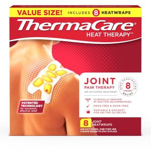ThermaCare Portable Heating Pads – Adhesive, Disposable HeatWraps for ...