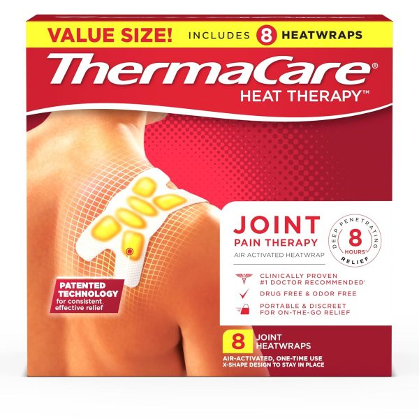 ThermaCare Portable Heating Pads – Adhesive, Disposable HeatWraps for ...