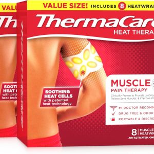 ThermaCare Portable Muscle Therapy Heating Pads – Multi-Purpose Adhesi...
