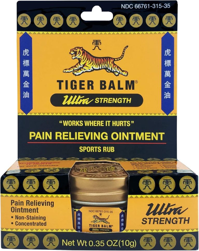 Tiger Balm Pain Relieving Ultra Strength, 10g – Soothing Ointment – Ul...