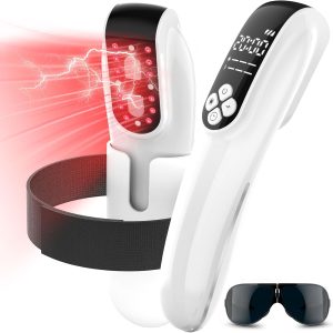 Upgrade Cold Laser Therapy Device, 2-in-1 Laser Therapy Device (4x808n...