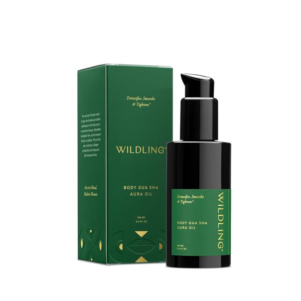 WILDLING Aura Rose Pepper Toning Body Oil I Hydrate, Smooth, Tone+Tigh...