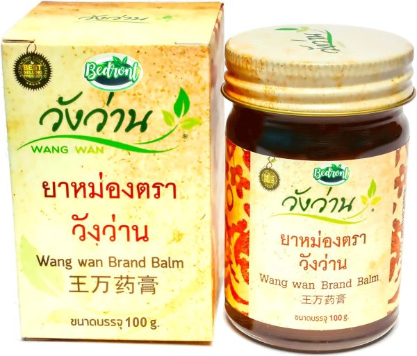 Wang Wan Original Thai Balm 100g for Temporary Relief of Minor Muscula...