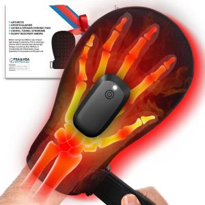 Wireless Red & Near-Infrared Light Therapy Glove for Hands – Arthritis...