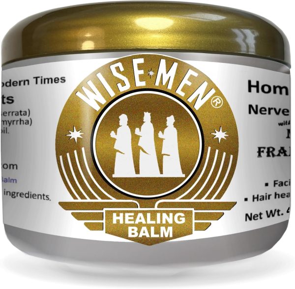 Wise Men Healing Balm with Myrrh and Frankincense Essential Oils for N...