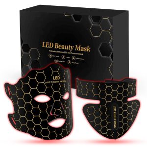 Yahi Red Light Therapy for Face, Led Face Mask Light Therapy, 7 Colors...