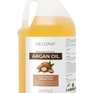 velona Argan Oil - 64 Fl Oz | 100% Pure and Natural | Morocco Oil | Sk...