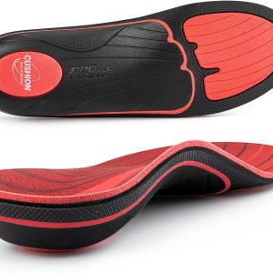 PCSsole Plantar Fasciitis Insoles Men Women- 220+lbs Heavy Duty High A...