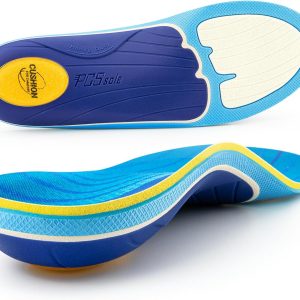 PCSsole Plantar Fasciitis Insoles Men Women- 220+lbs Heavy Duty High A...