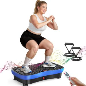 AXV Vibration Plate Exercise Machine Whole Body Workout Portable Mini ...