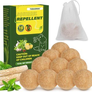 Squirrel Repellent, Peppermint Oil to Repel Squirrel, Mouse,Mice, Squi...