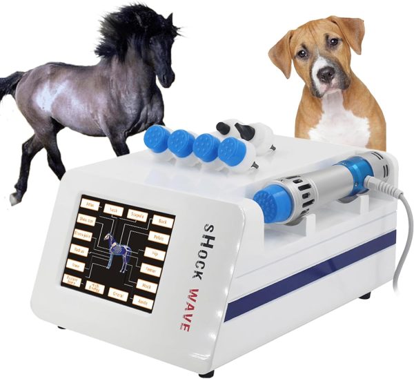 Shockwave Therapy Machine for Horses, 300MJ Extracorporal Shock Wave T...