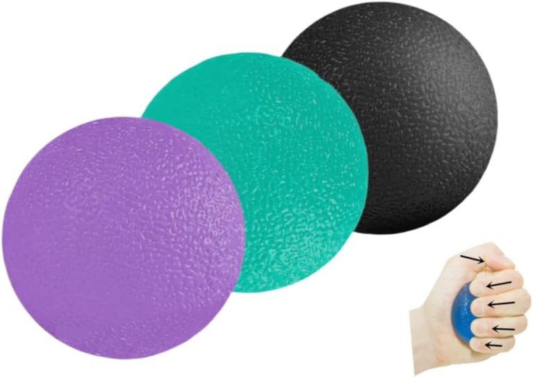 3 Resistance Levels Physical Therapy Hand Exercise Balls Stress Relief...