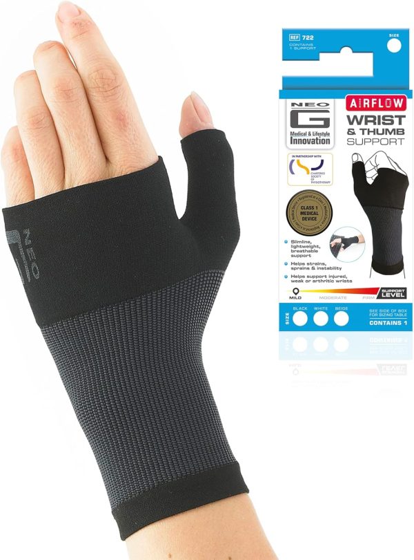 Neo-G Wrist and Thumb Support for Arthritis, Joint Pain, Tendonitis, S...