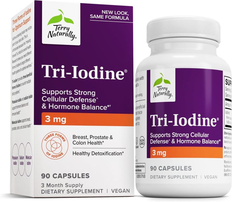 Terry Naturally Tri-Iodine - Dietary Supplement for Breast & Prostate ...