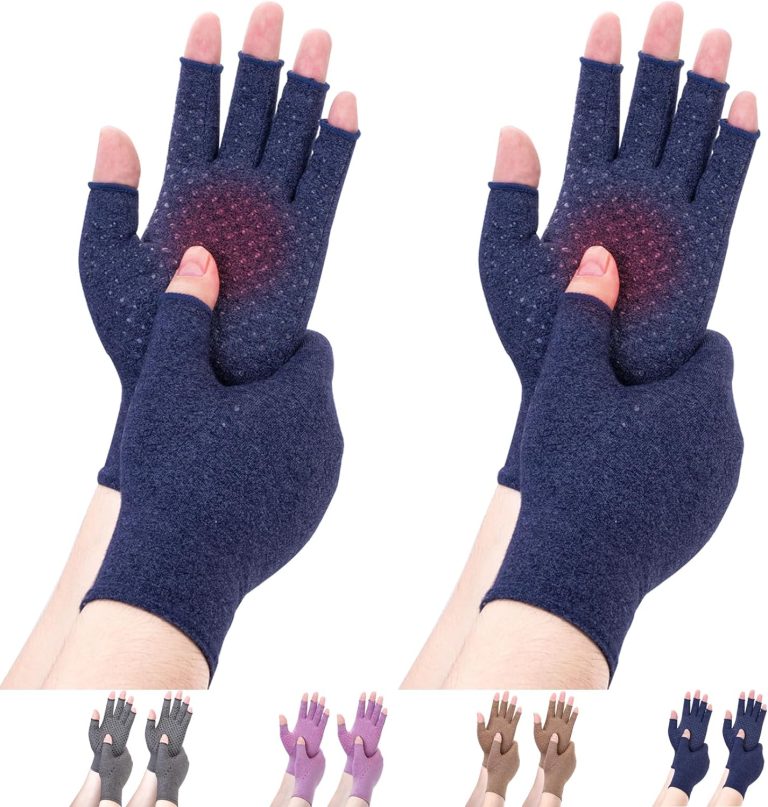 DRNAIETY 2-Pair Arthritis Compression Gloves- for Hand Arthritis, Carp...