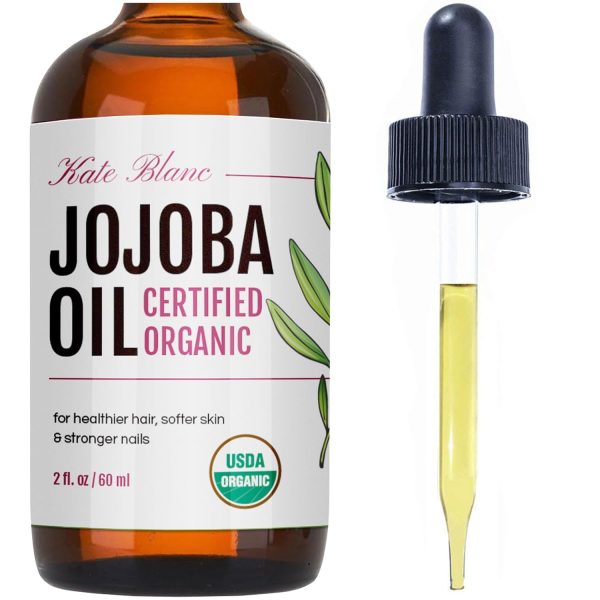 Kate Blanc Cosmetics Jojoba Oil for Hair, Face & Skin. Gua Sha Oil for...