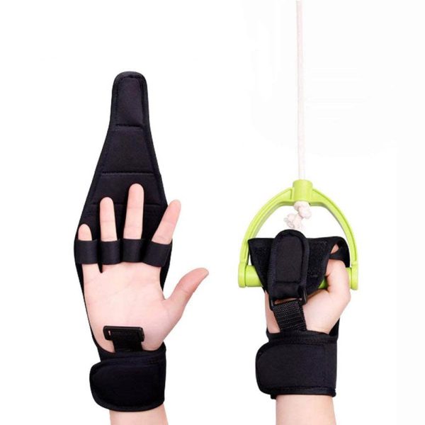 ALisasin Finger Rehabilitation Train Auxiliary Gloves Splint Finger Re...