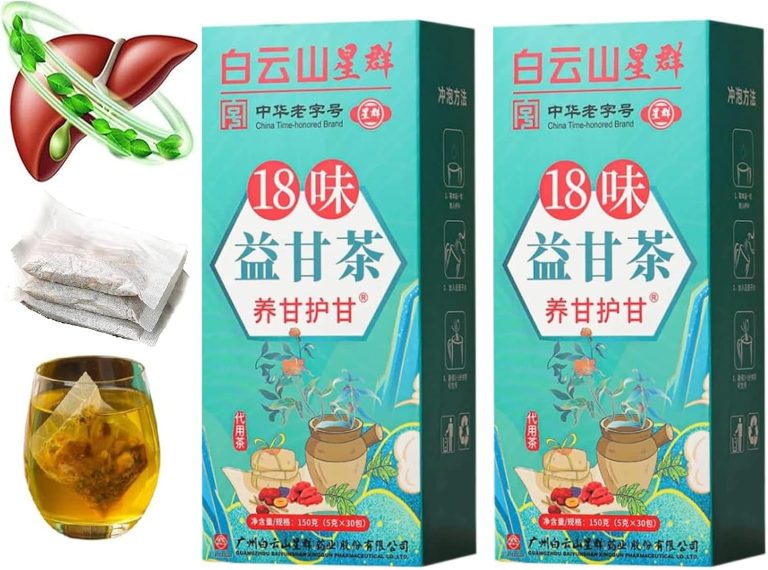 18 Flavors Liver Care Tea, Daily Liver Nourishing Tea, 18 Different He...