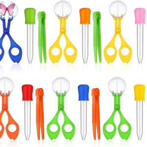 18 Pieces Fine Motor Skill Toys Include 6 Handy Scoopers 6 Jumbo Tweez...