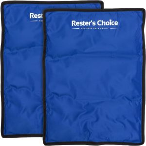 2 Pack Large Ice Packs for Injuries | 11" x 14.5" | Hot & Cold Pack | ...