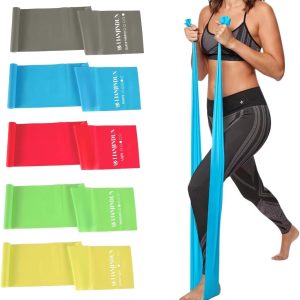 5 Pcs Professional Resistance Bands. Latex-Free, Elastic Band, Work Ou...