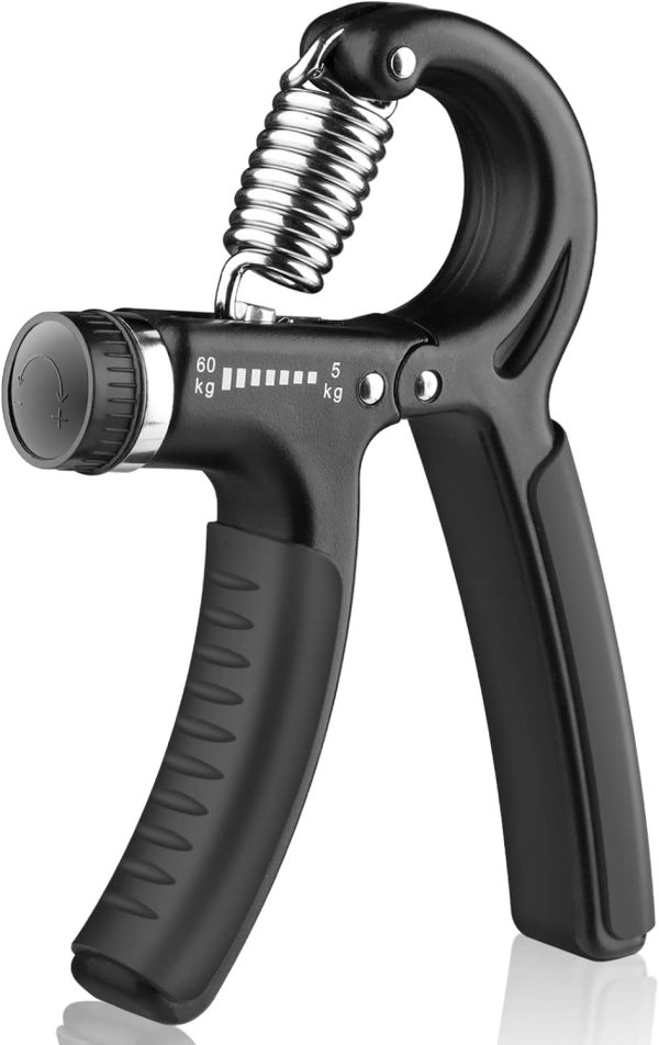 AIXPI Grip Strength Trainer, Hand Grip Exerciser Strengthener with Adj...