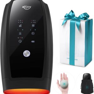 ALLJOY Hand Massager with Heat and Compression, 6 Levels Pressure Poin...