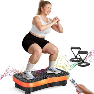 AXV Vibration Plate Exercise Machine Whole Body Workout Portable Mini ...