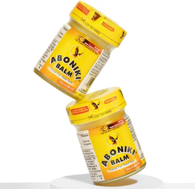 Aboniki Balm (2 Jars) – Powerful Topical Pain Relief Balm for Sore Mus...