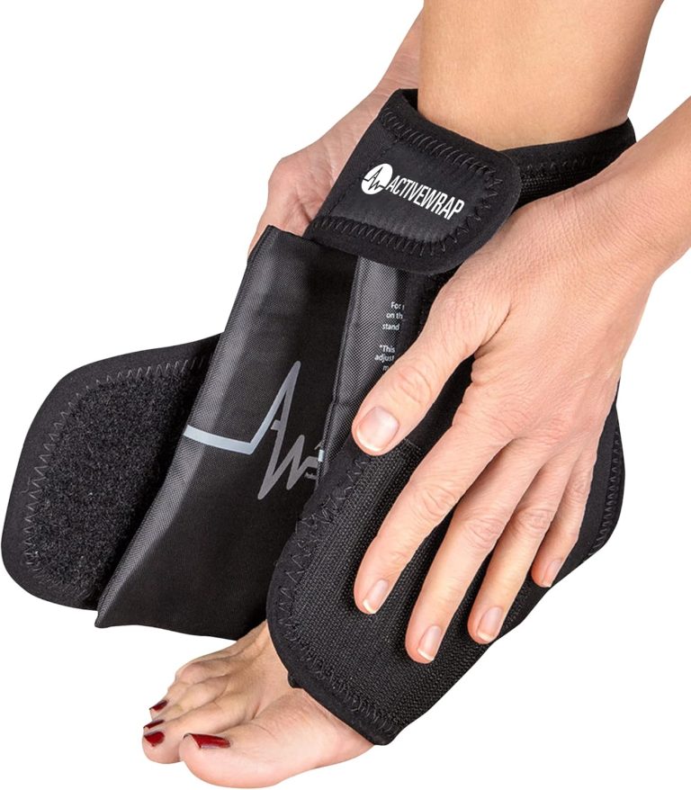 ActiveWrap Foot & Ankle Ice Pack Wrap for Heel, Arch, and Ankle Discom...