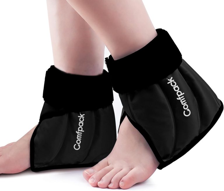 Ankle Ice Pack Wrap Heel Ice Pack for Pain Relief, Hot Cold Therapy Fo...