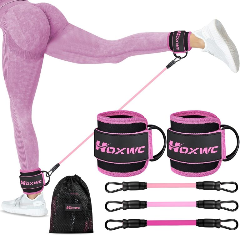Ankle Resistance Bands with Cuffs, Ankle Bands for Working Out, Ankle ...
