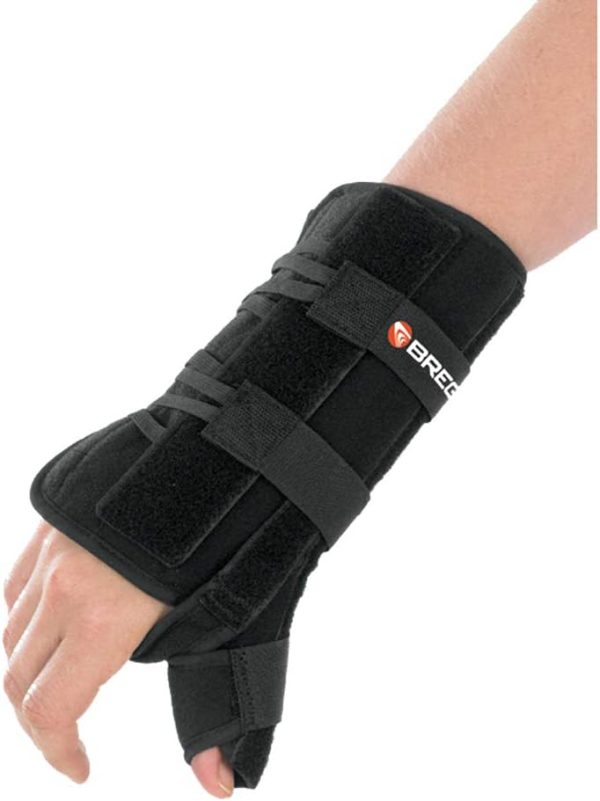 Apollo Wrist Brace with Thumb Spica by Breg, 8” or 10” Length (Right W...
