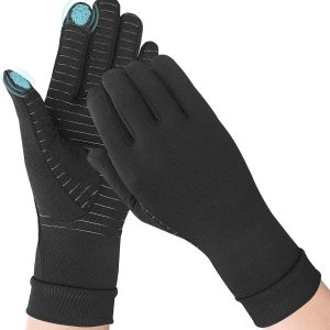 Big Mango Arthritis Gloves, Compression Gloves with Touchscreen Finger...