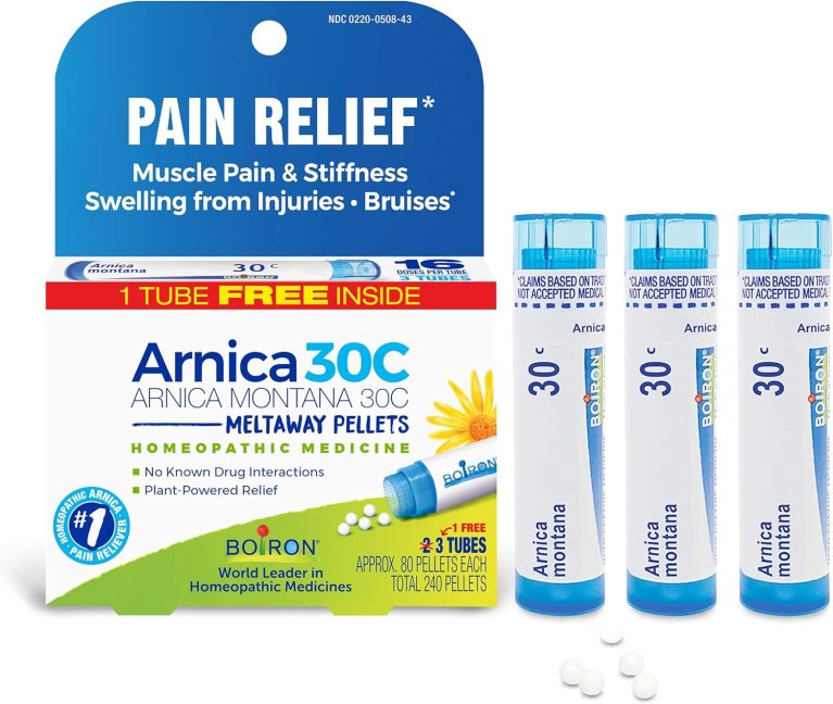 Boiron Arnica Montana 30C Homeopathic Medicine for Relief from Muscle ...