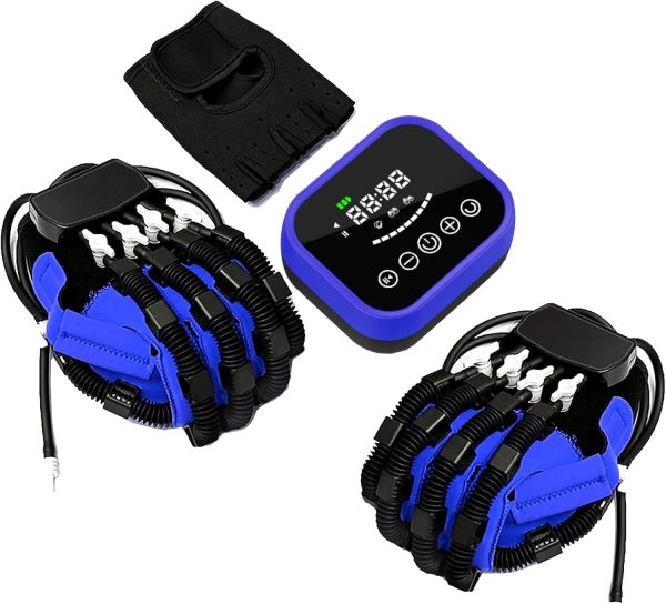 Both Hands Rehabilitation Robot Gloves Electric Glove Finger Orthoses ...