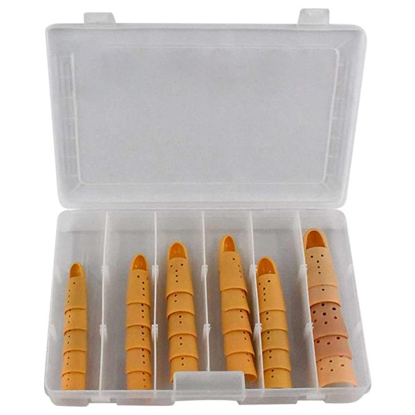 Brace On 30 Piece STAX Finger Splint Kits, Hand Injury Support for Mal...