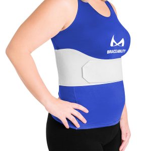 BraceAbility Rib Injury Binder Belt - Universal Brace for Women, Broke...