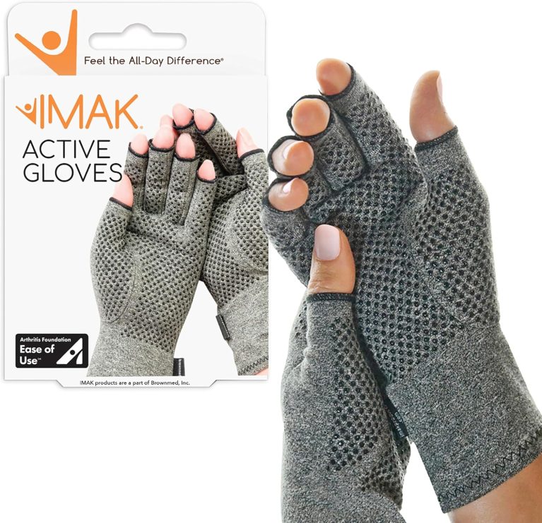 Brownmed - IMAK Compression Active Gloves - Compression Gloves for Art...