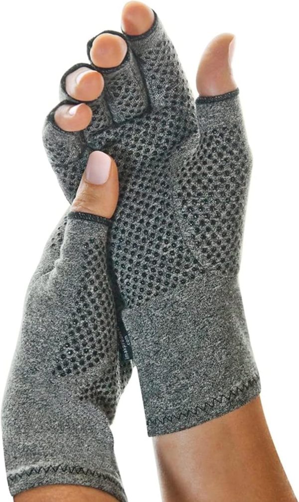 Brownmed IMAK Compression Active Gloves - Fingerless Compression Glove...