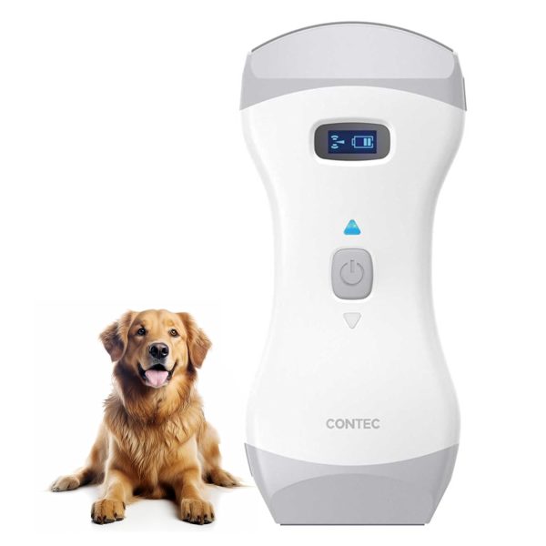 CONTEC Veterinary Color Doppler Ultrasound Machine Handheld Convex & L...