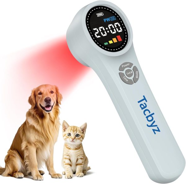 Cold Laser Therapy Device for Dogs, 16x660nm+4x810nm+4x980nm, Handheld...