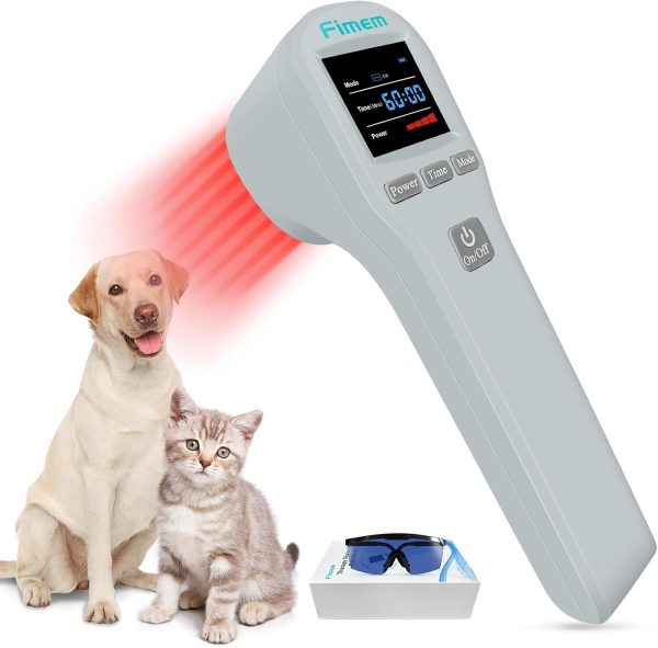 Cold Laser Therapy Device for Dogs, Infrared Light Therapy for Pain, 2...