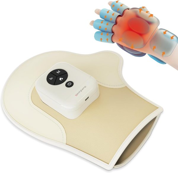 Comfytemp Hand Massager with Heat and Compression, Father's Day Gifts ...