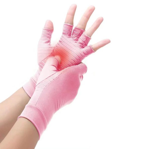 Copper Compression Arthritis Gloves, Best Copper Infused Glove for Wom...