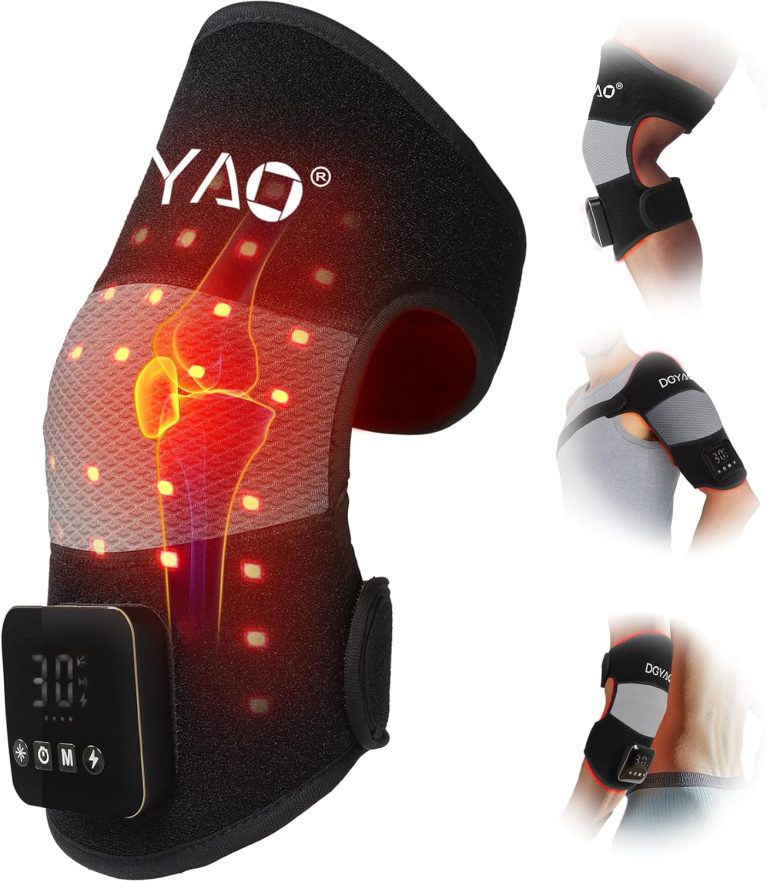 Cordless Red Light Therapy for Knee Pain Relief 4000mAh Battery Portab...