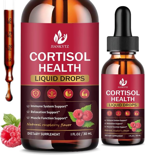 Cortisol Supplement Liquid Drops, Cortisol Supplements with Magnesium ...