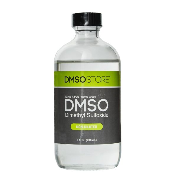 DMSO 8 oz. Glass Bottle Non-diluted 99.995% Pure Low Odor Pharma Grade...